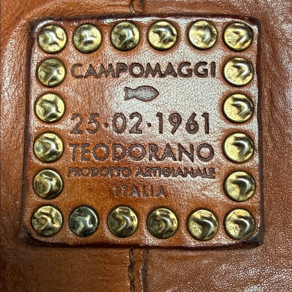Campomaggi Brown Leather Shoulder Bag - Picture 3 of 5